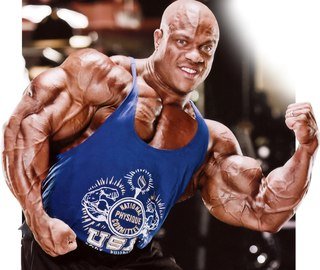 Phil Heath Biceps Size